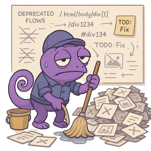 Chameleon maintaining tests